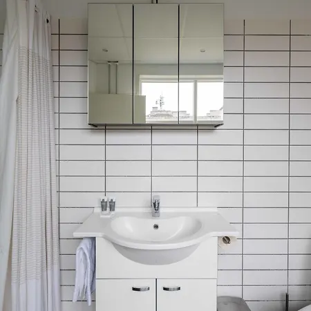 With Private Balcony In Daire Kopenhag
